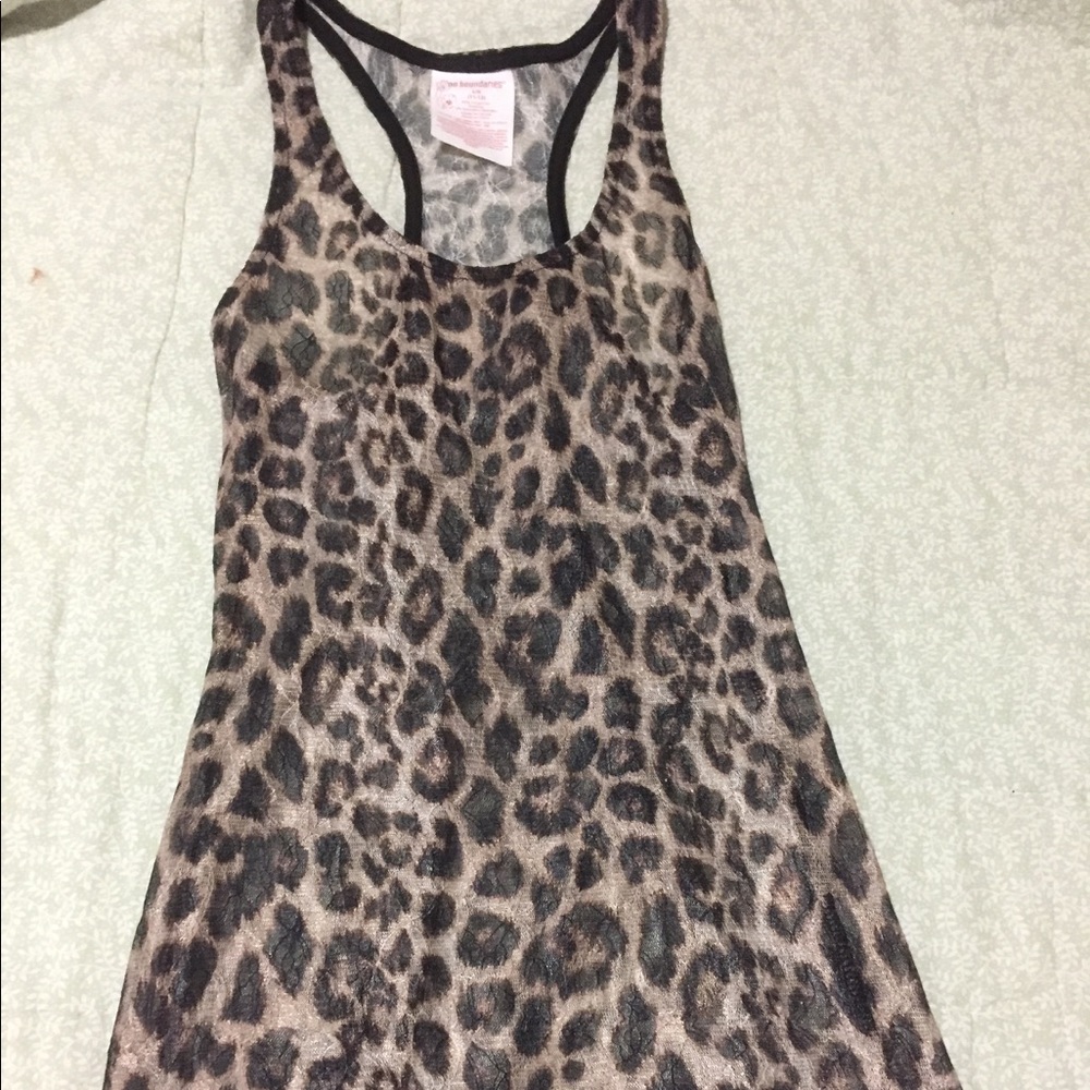 No Boundaries tank top