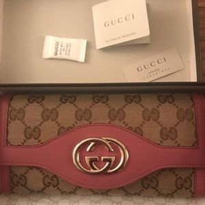 Gucci Sukey Interlocking GG Continental Wallet Gucci Sukey Interlocking GG Continental Wallet