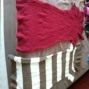 Two sweaters dresses