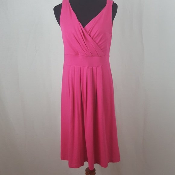 Lands' End Dresses & Skirts - Lands end pink flare dress Lands' End Dresses & Skirts - Lands end pink flare dress