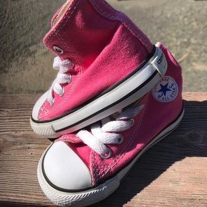 Toddler size 6 Pink Converse