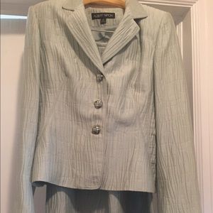Knee length skirt and matching jacket