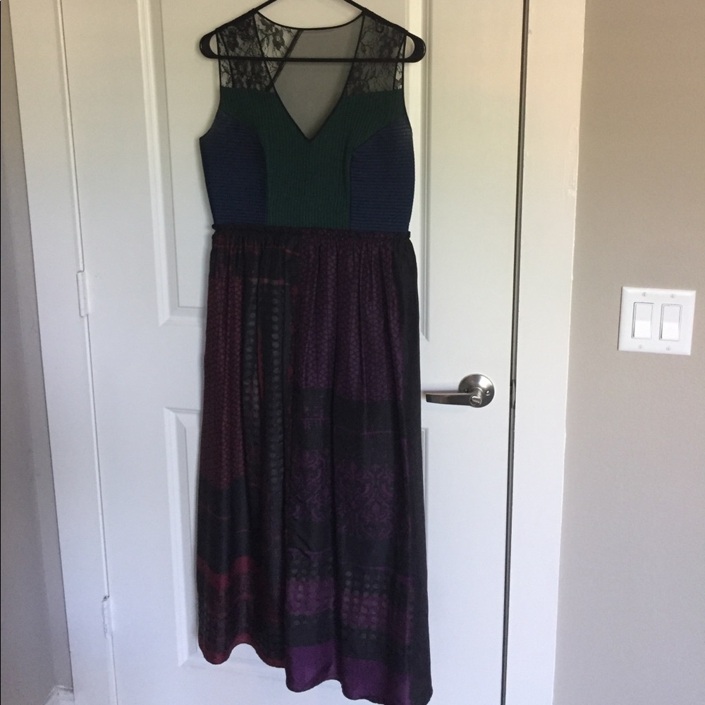 Anthropologie maxi dress