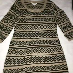Aztec Sweater Dress