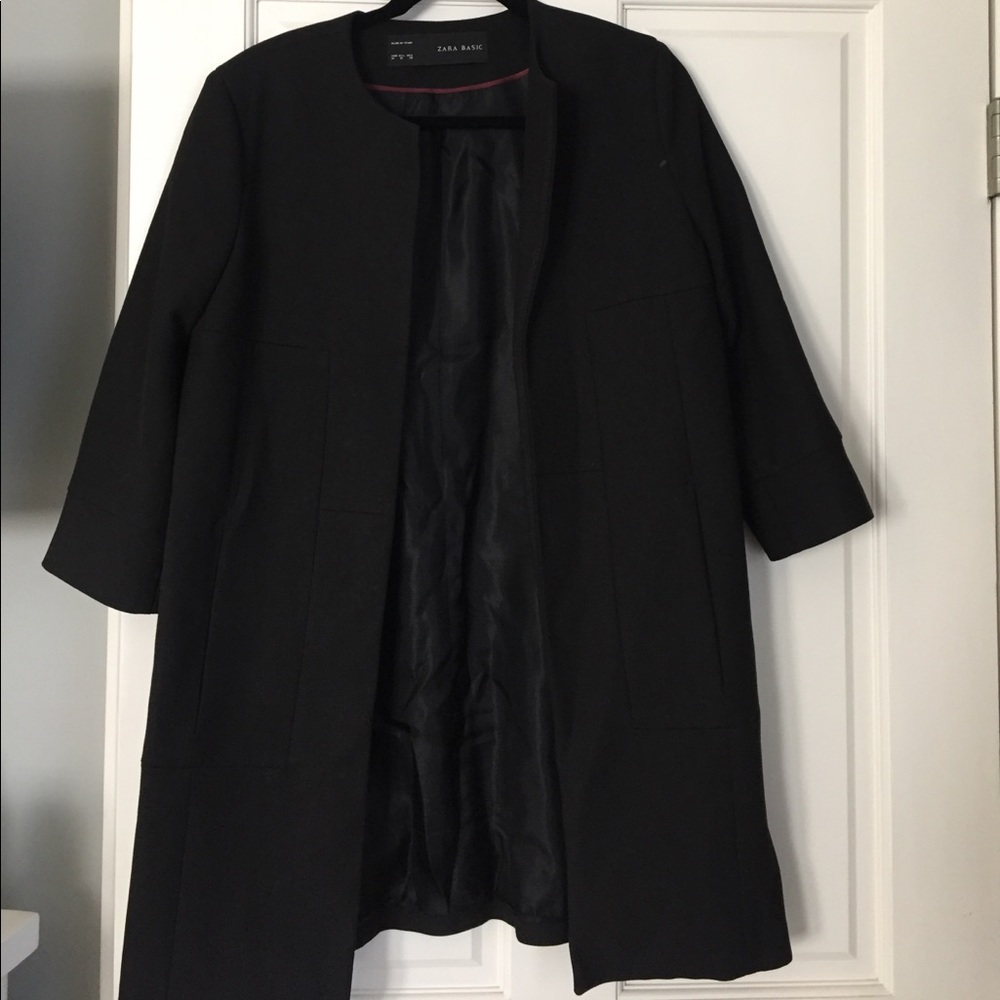 ZARA black coat