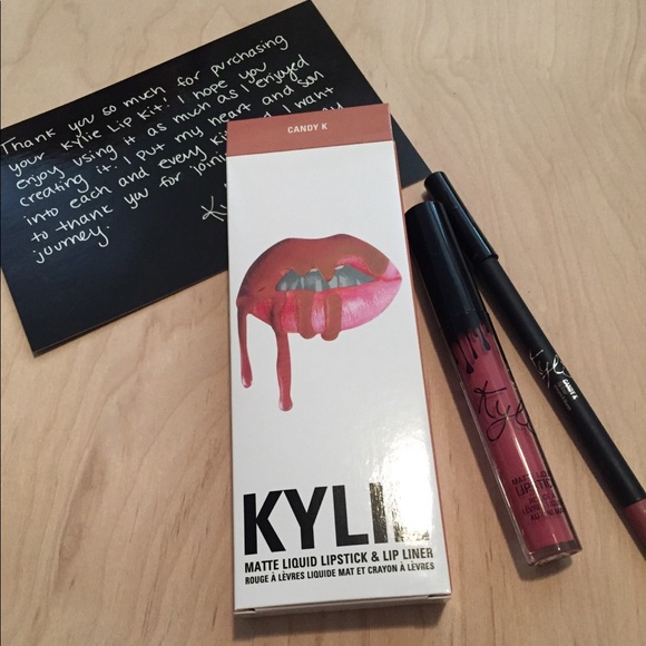 Kylie Cosmetics Other - Brand new Kylie Lip kit candy k