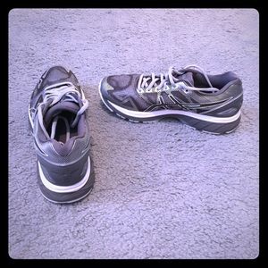 Asics Gray Tennis Shoes