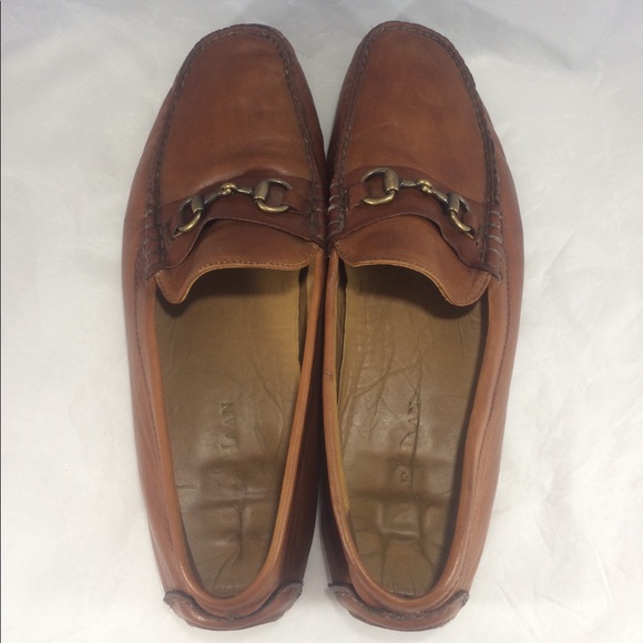 Cole haan brown leather horsebit driving moccasins - Picture 4 of 8