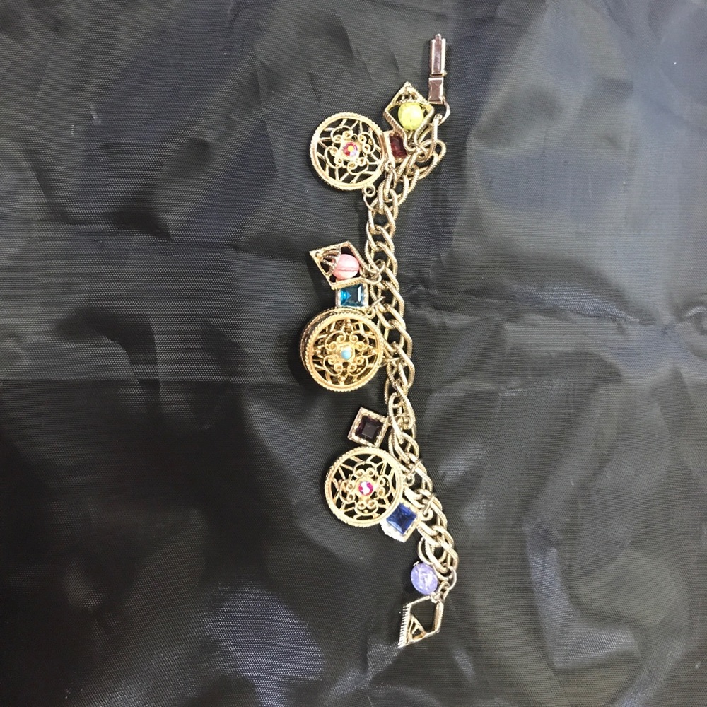 Vintage charm bracelet