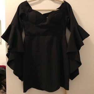 Black going out dress