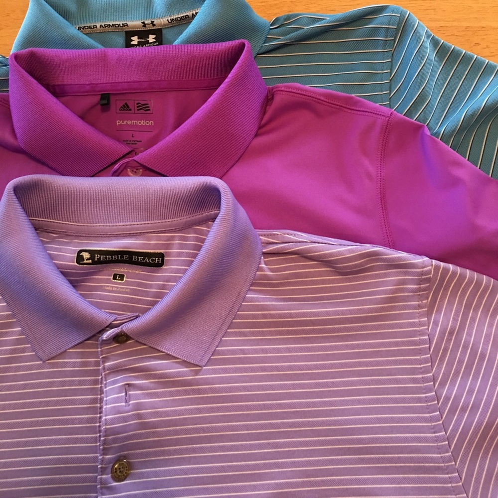 Adidas Pure Motion, Under Armour, Pebble Beach