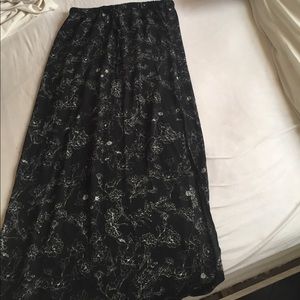 Full length maxi skirt