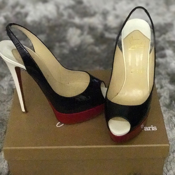 Christian Louboutin Shoes - Christian Louboutin lady peep slingback