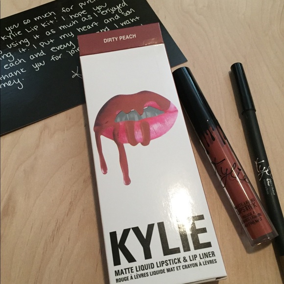 Kylie Cosmetics Other - Brand new Kylie Lip kit in Dirty peach