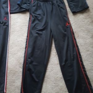 Boys black jordan pants