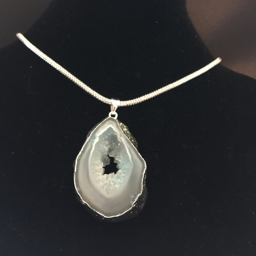 Geode Necklaces