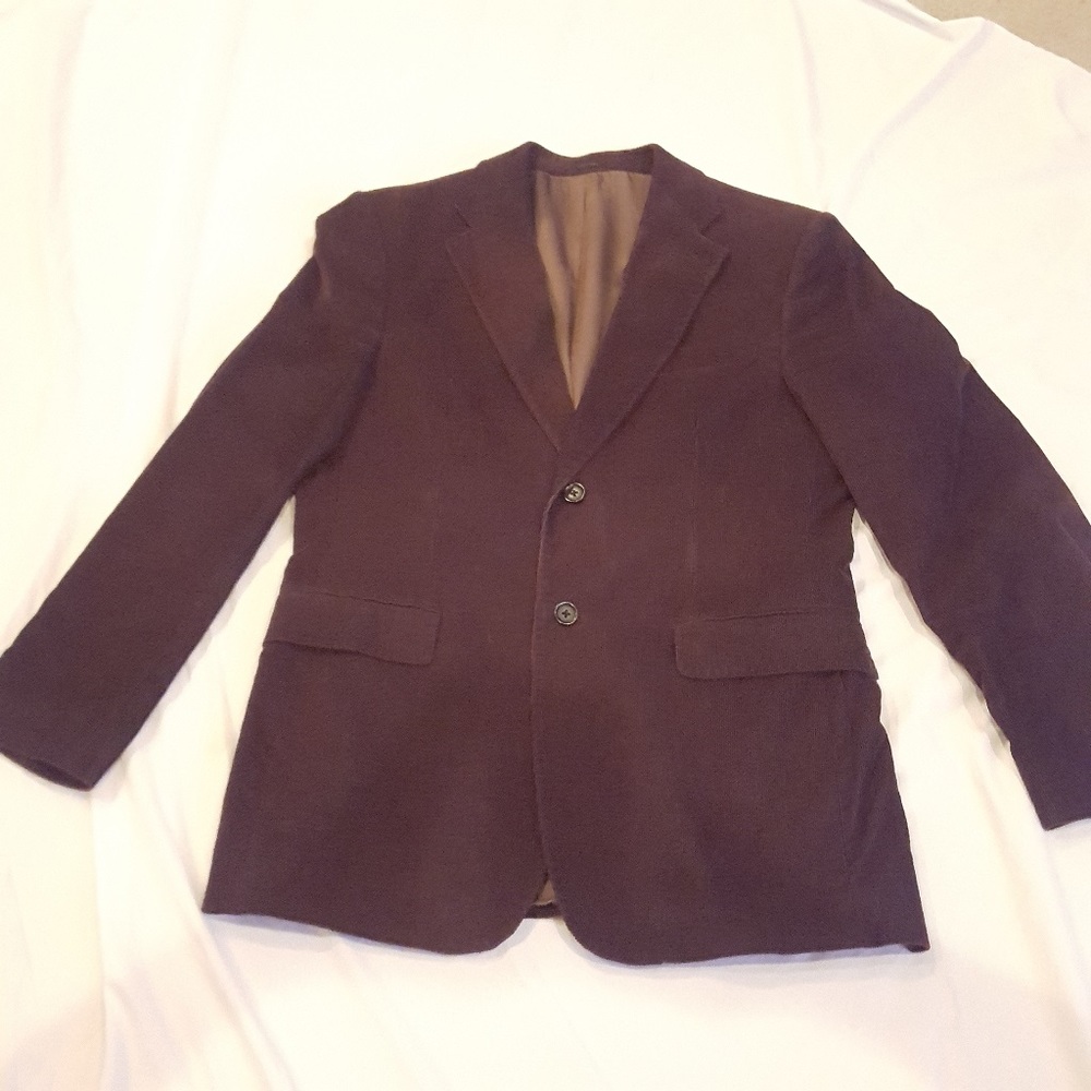 Express Men's Sports Coat - Chocolate Brown