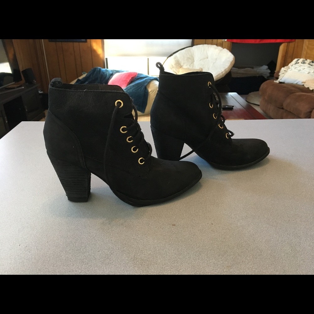 Black Steve Madden Booties