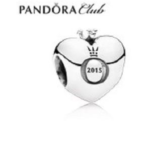 Authentic Pandora Club Charm 2015
