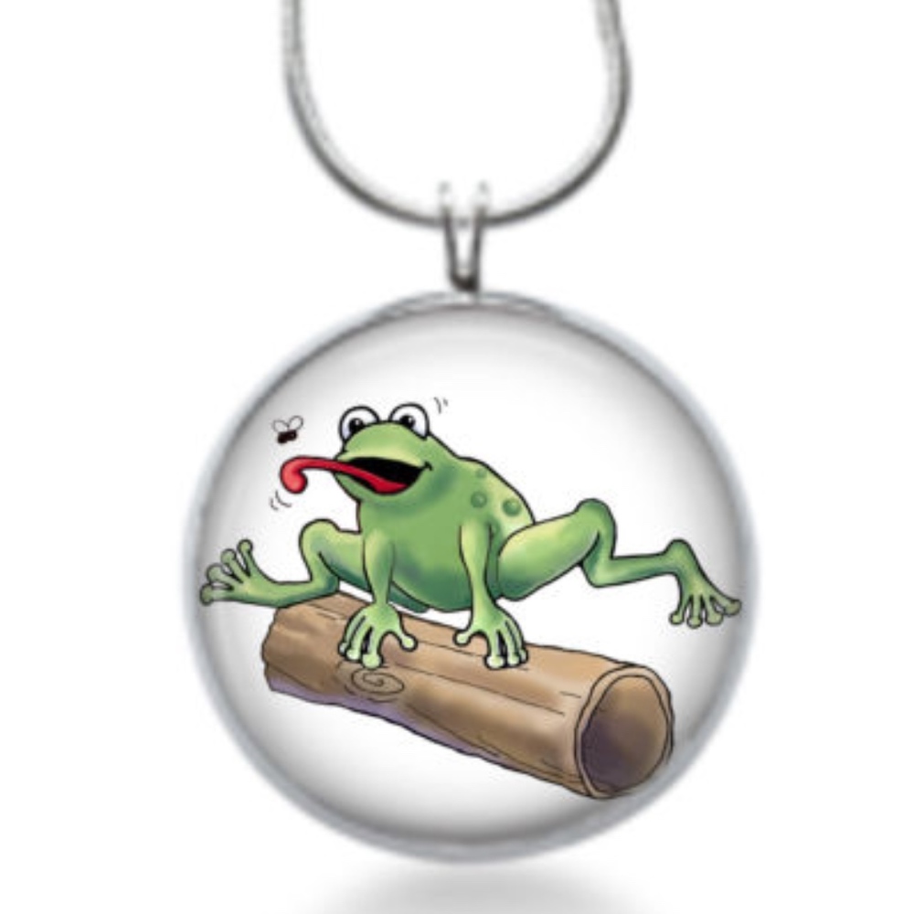Leap Frog necklace