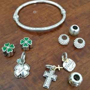 2 Clover Charms -only $25