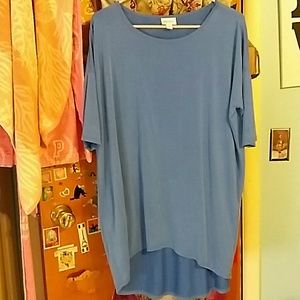 Blue Lularoe Irma Medium