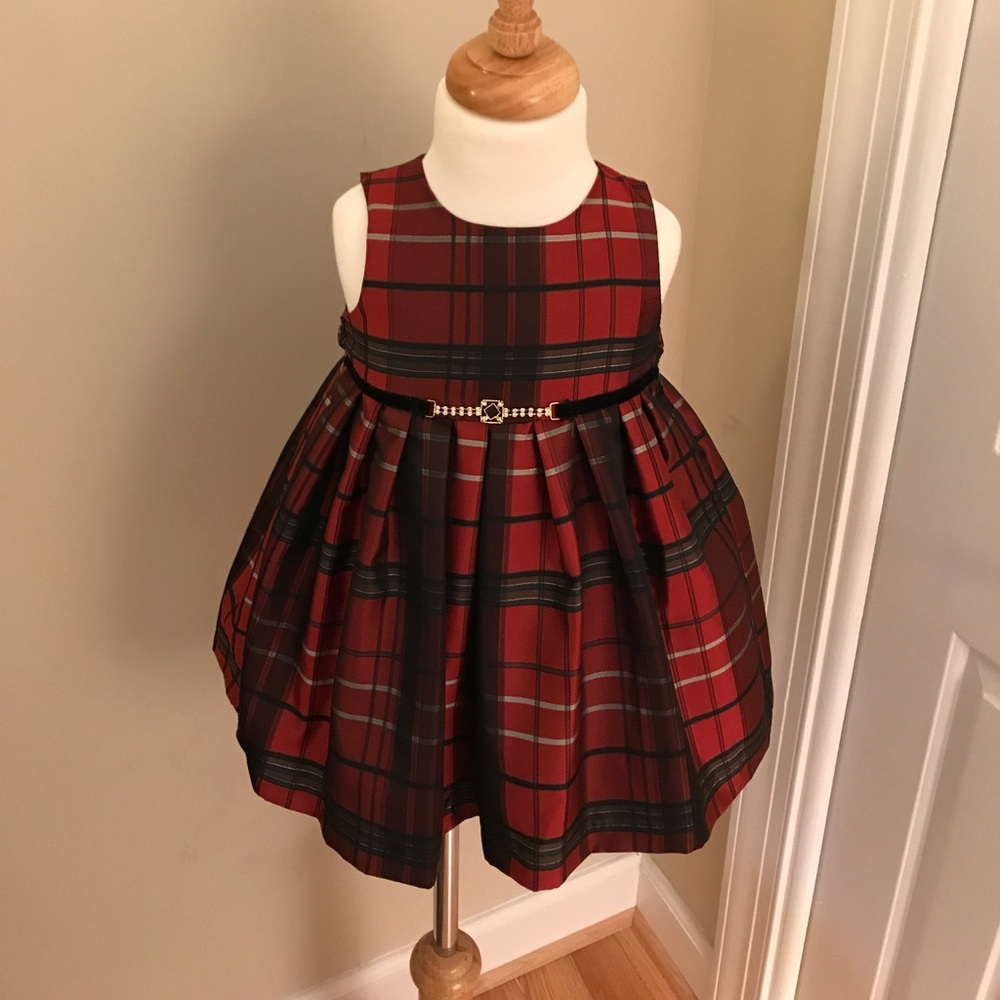 Pippa & Julie Holiday Dress with Velvet Shrug