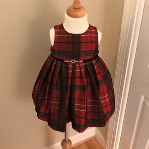 Pippa & Julie Holiday Dress with Velvet Shrug