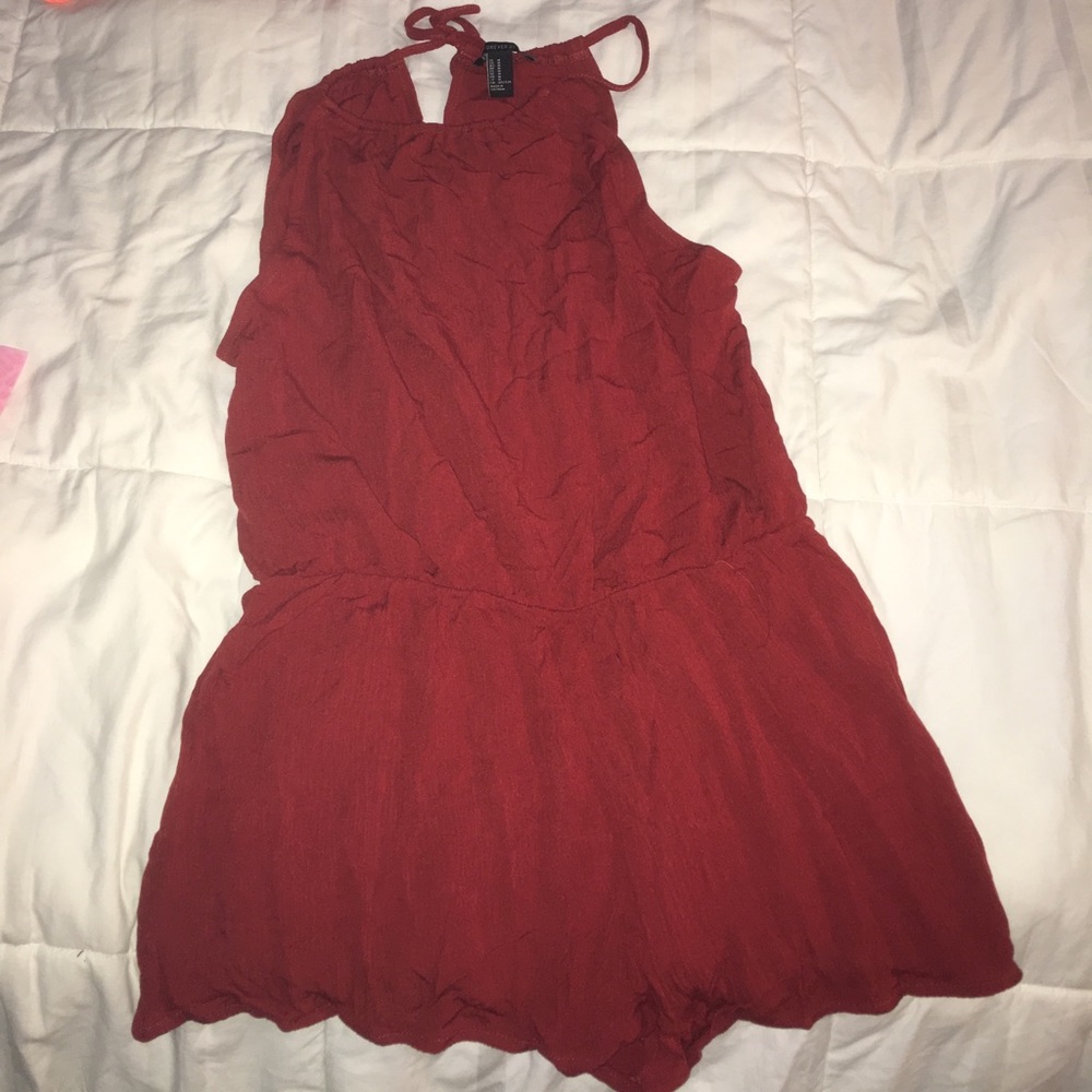 Brand new red romper one piece!