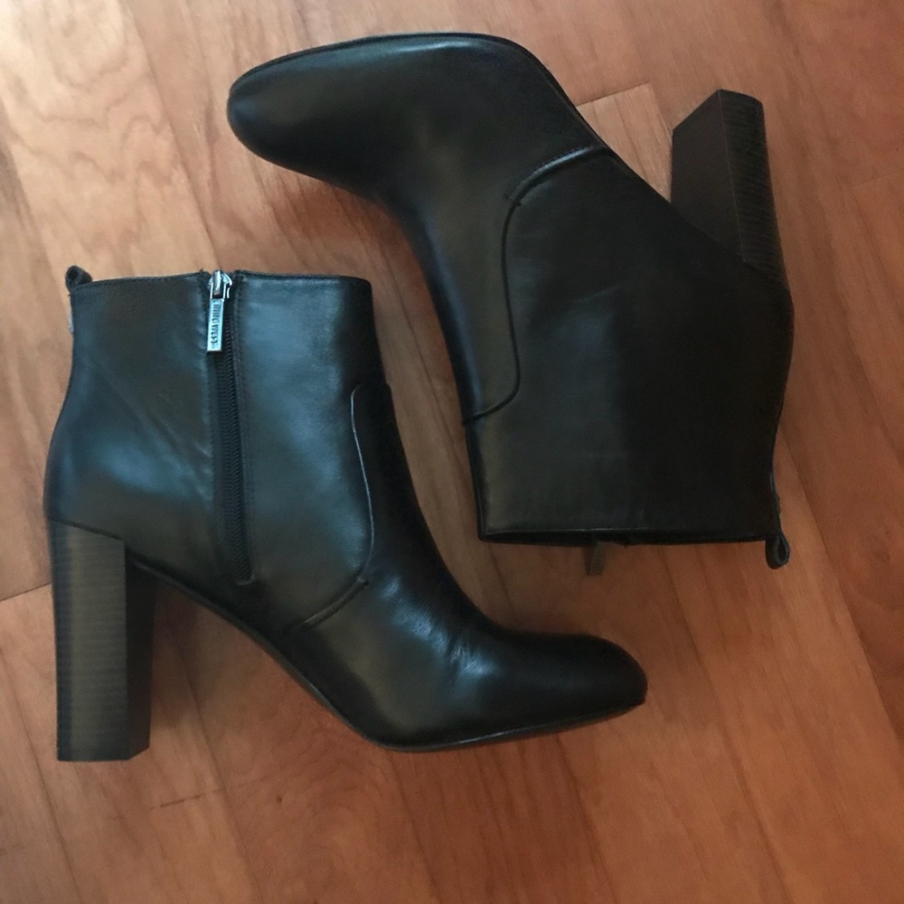 Black Nine West Ankle Booties size 10.5
