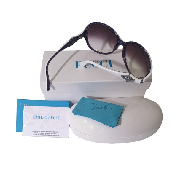 $425 NEW w/ Box, Case & Cards PUCCI SUNGLASSES 