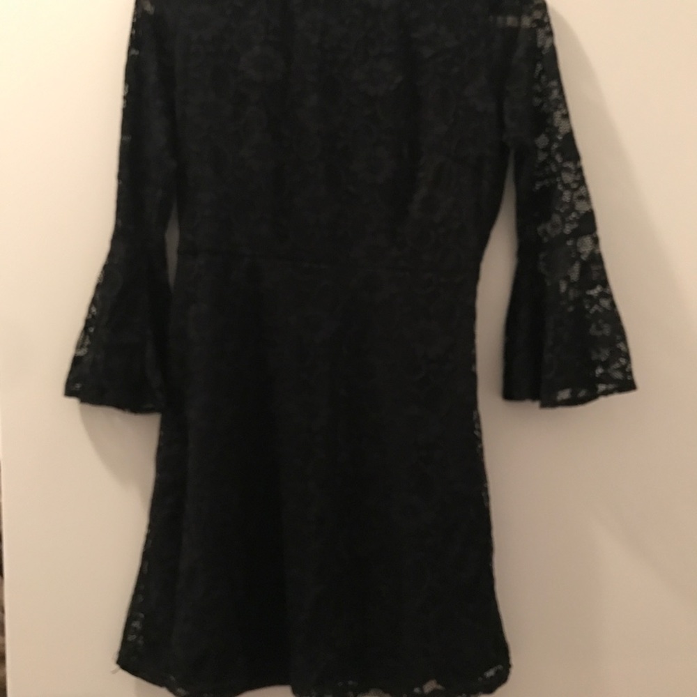 Urban outfitters black lace dress