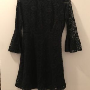 Urban outfitters black lace dress