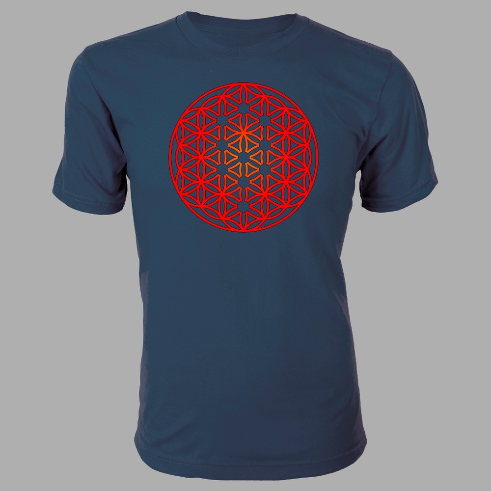 👕Flower of Life 💯% Egyptian Cotton Shirt 👕