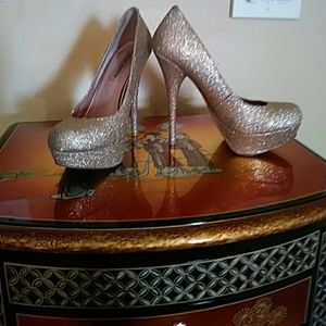 Silver heels