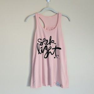 *never worn* walk in love "seek light" tank