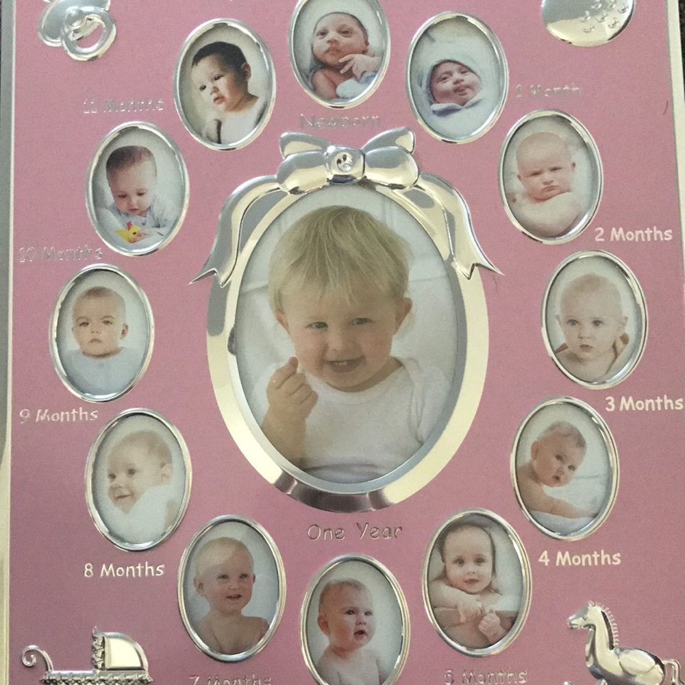 Baby picture frame