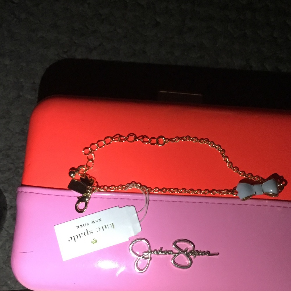Kate spade blue bow bracelet