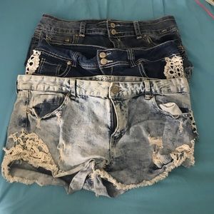 Jean shorts