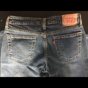 Levi's women's jeans super low bootcut 518
