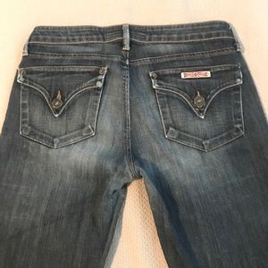 Hudson straight leg jeans