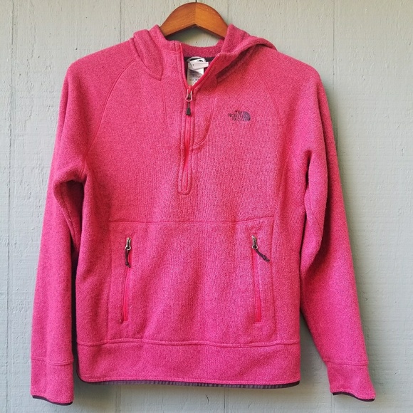 The North Face Tops - The North Face Pink Women's Zip Pullover M