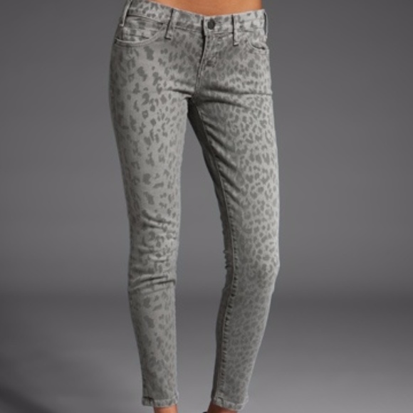 Current elliott leopard jeans Clearance