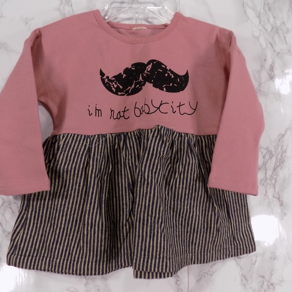 SALE***Pink stripes dress. Kids   :) - Picture 5 of 6