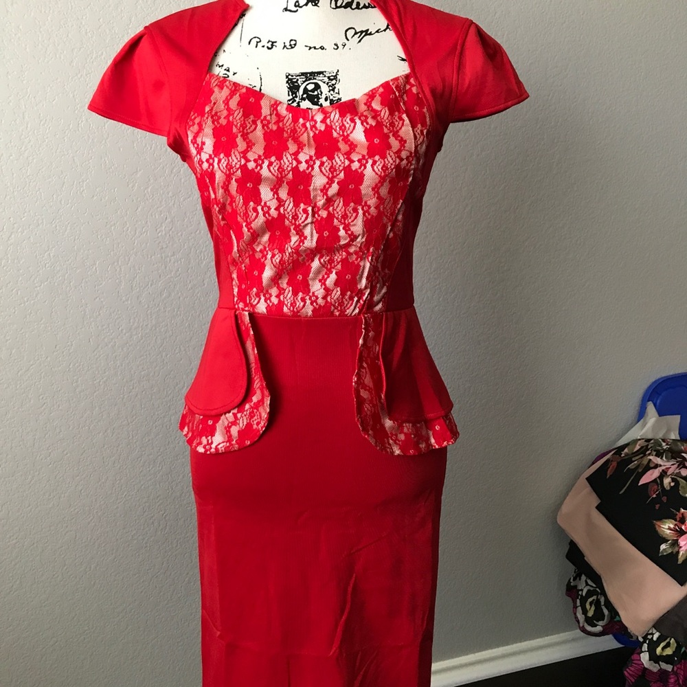 Vintage style pinup dress