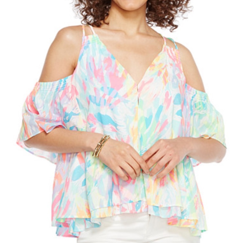 SOLD. Lilly Pulitzer bellamie top.