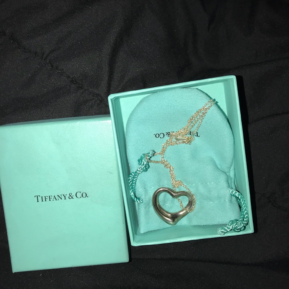 Tiffany’s heart necklace