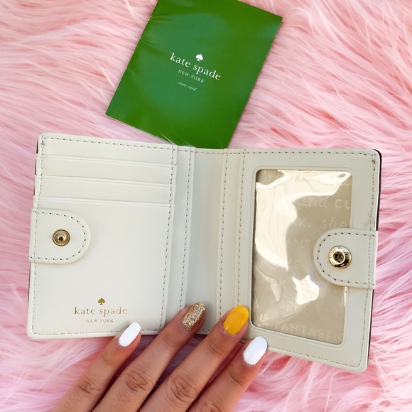 ❗️SOLD❗️Kate Spade Rose Gold Glitter Small Wallet - Picture 3 of 6