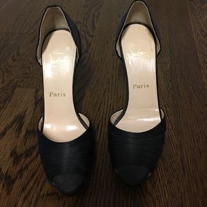 Christian Louboutin Satin Heel Christian Louboutin Satin Heel