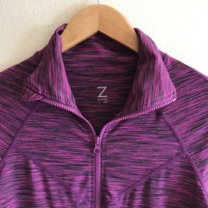 Zella Athletic Purple Zip up Jacket
